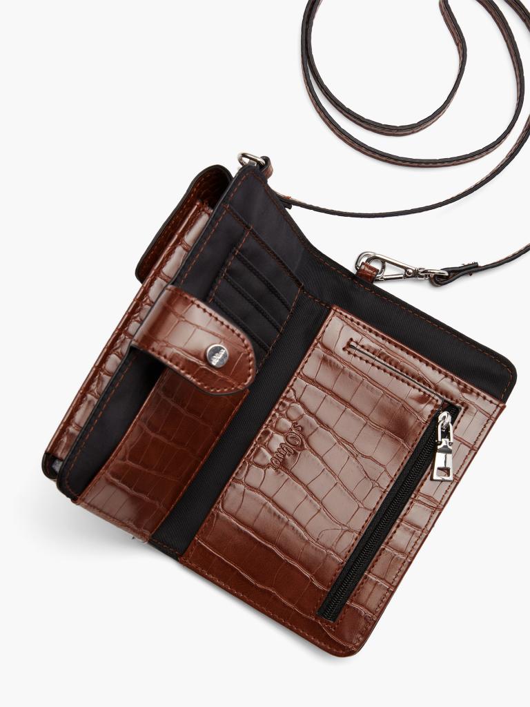 Phone pouch mit online flap wallet